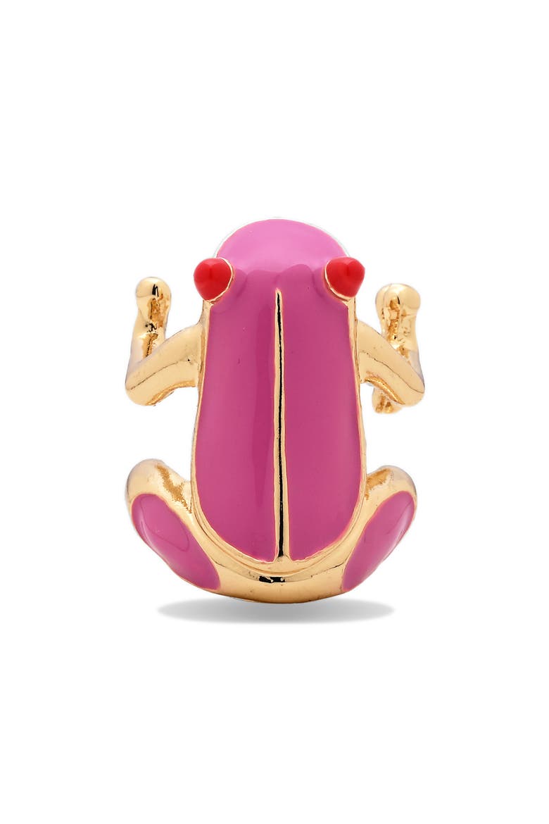 Aila Frog Statement Ring, Alternate, color, GOLD