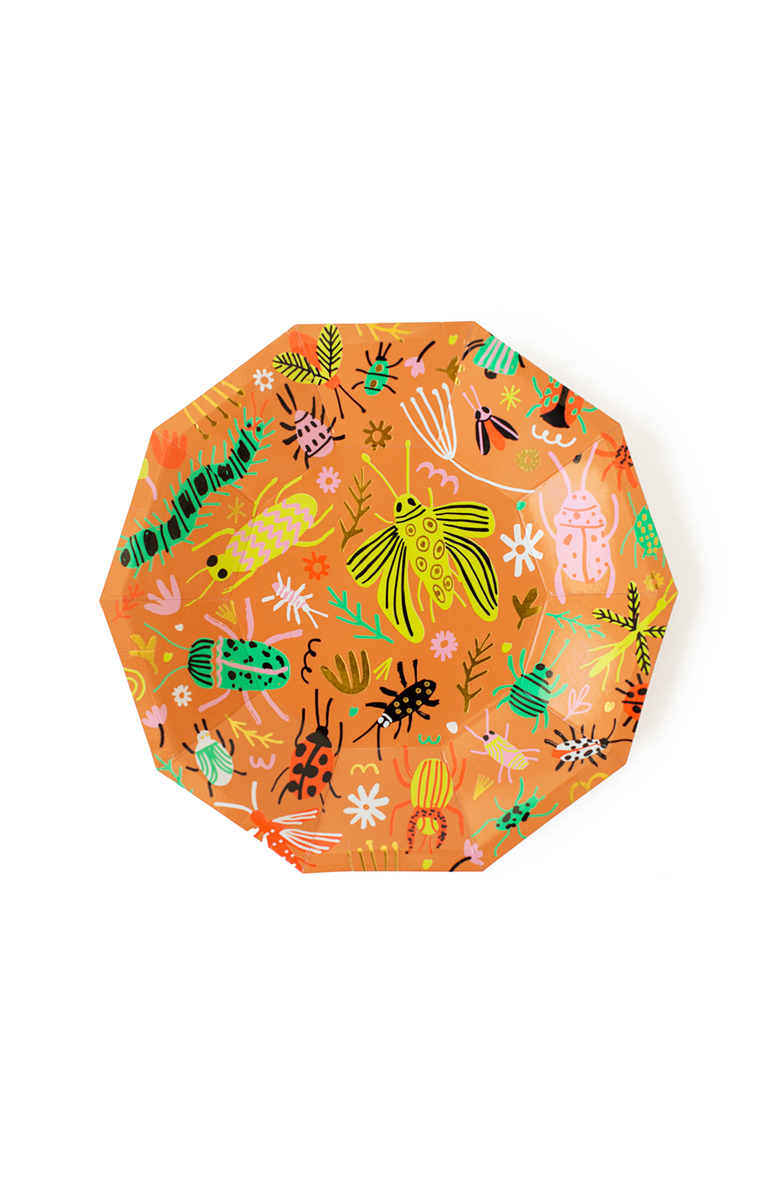 Daydream Society Backyard Bugs Small Plates, Main, color, Assorted Pre-Pack