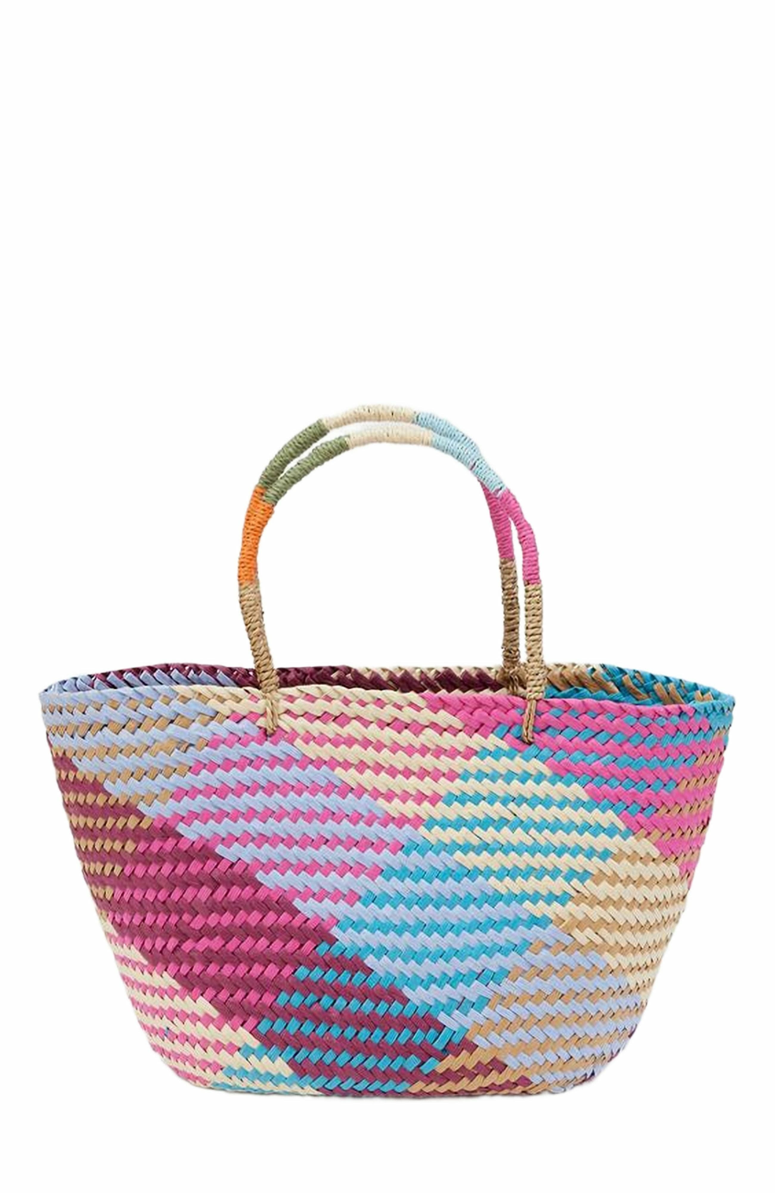 Hat Attack Jada Tote, Main, color, Multi