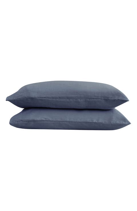 2-Pack European Linen Pillowcases
