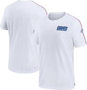 Nike Men's Nike White New York Giants Sideline Alternate Logo Coach Performance Top