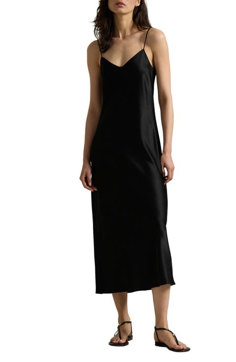 Double Face Satin Slipdress