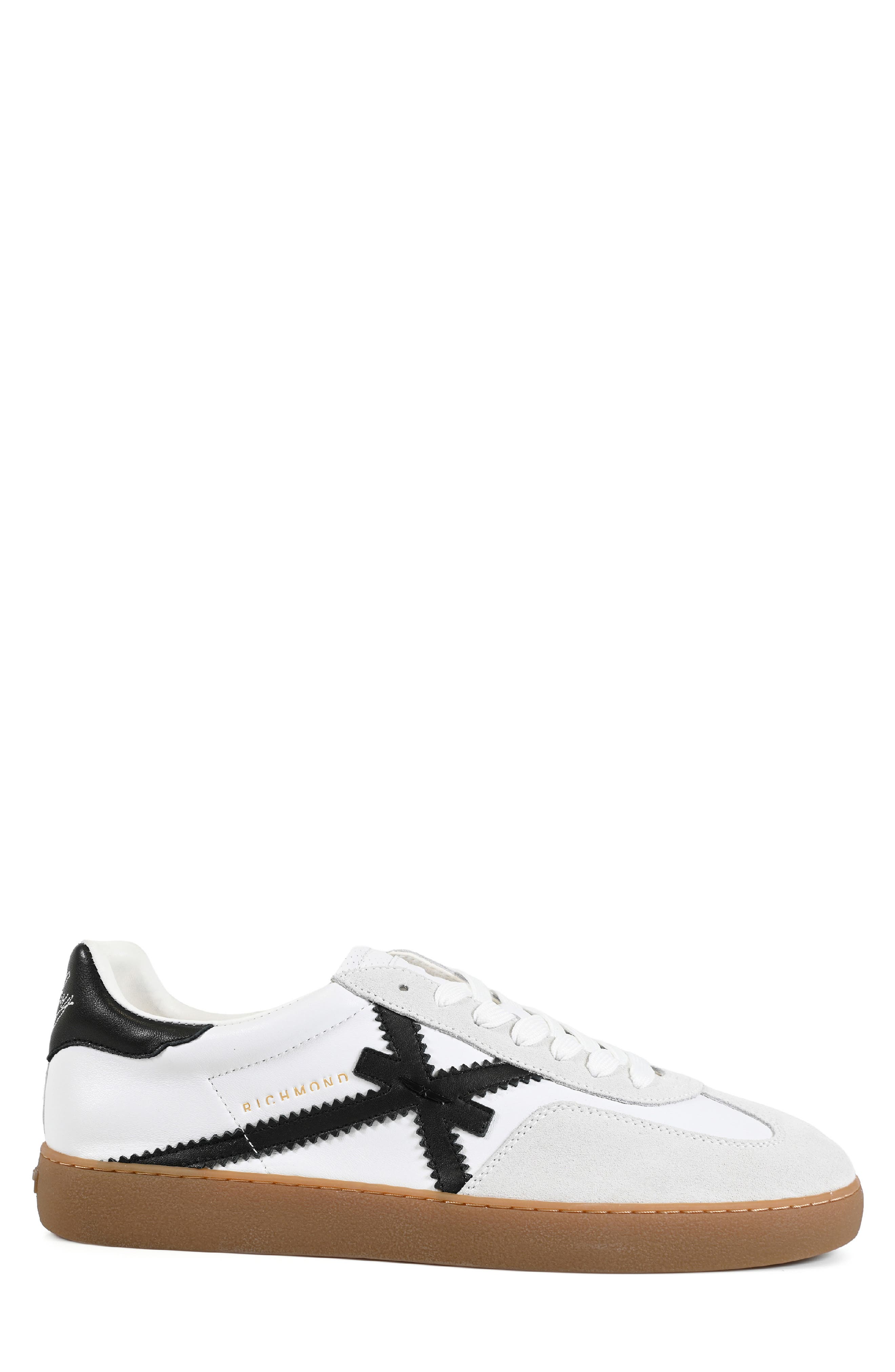 Low Top Sneakers, Alternate, color, WHITE/ BLACK