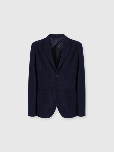 MISSONI コート ジグザグパターン Missoni ジグザグパターン セーター | ブルー | FARFETCH JP