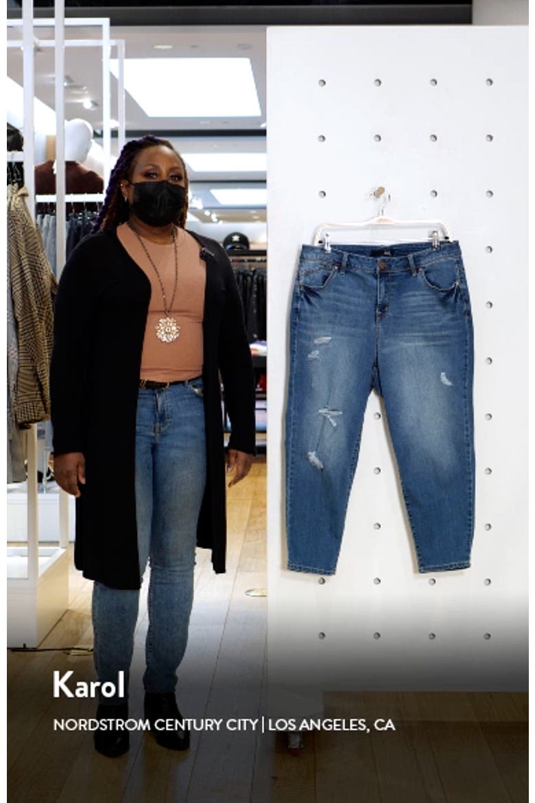 Distressed Capri Jeans video