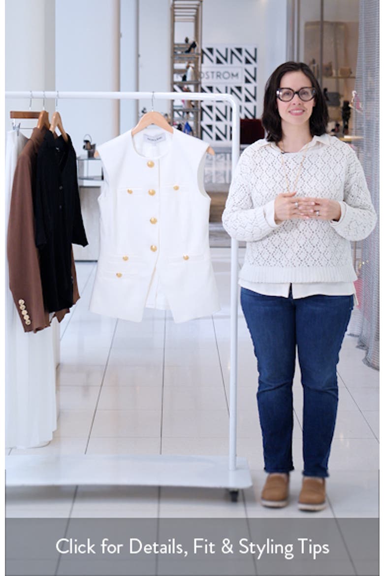 Tamara Linen Blend Vest video