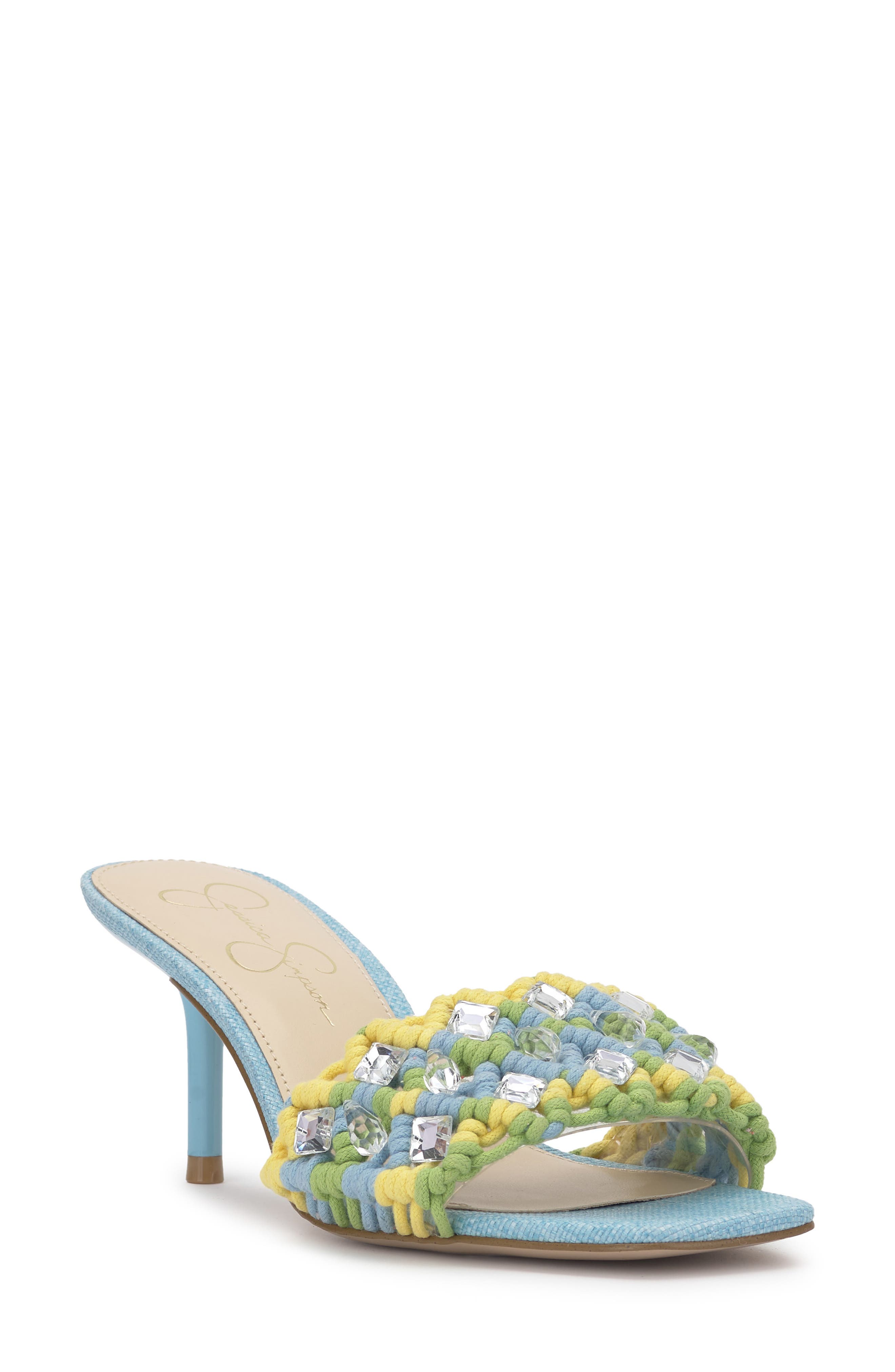 Jessica Simpson Cameleah 2 Beaded Sandal, Main, color, 