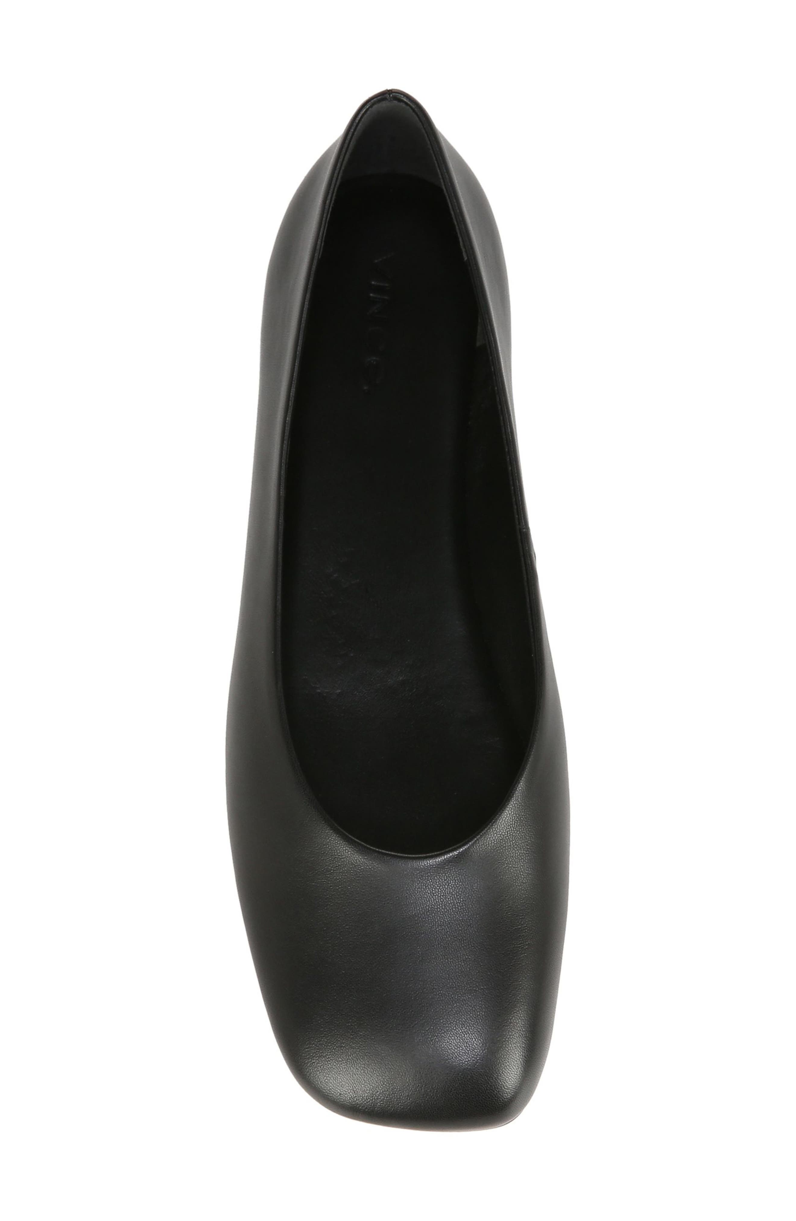 Leah Ballet Flat, Alternate, color, BLACK