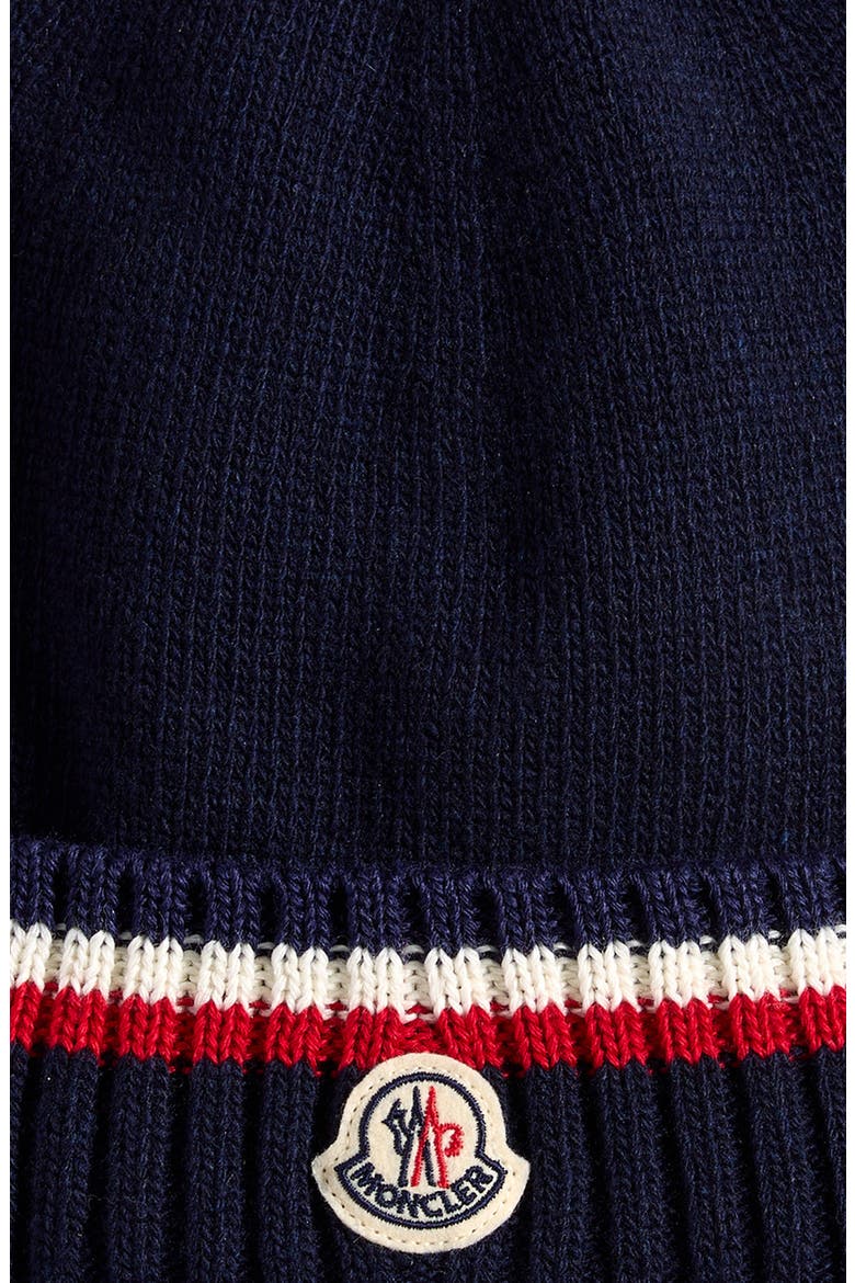 Kids' Wool & Cashmere Beanie, Alternate, color, DARK BLUE