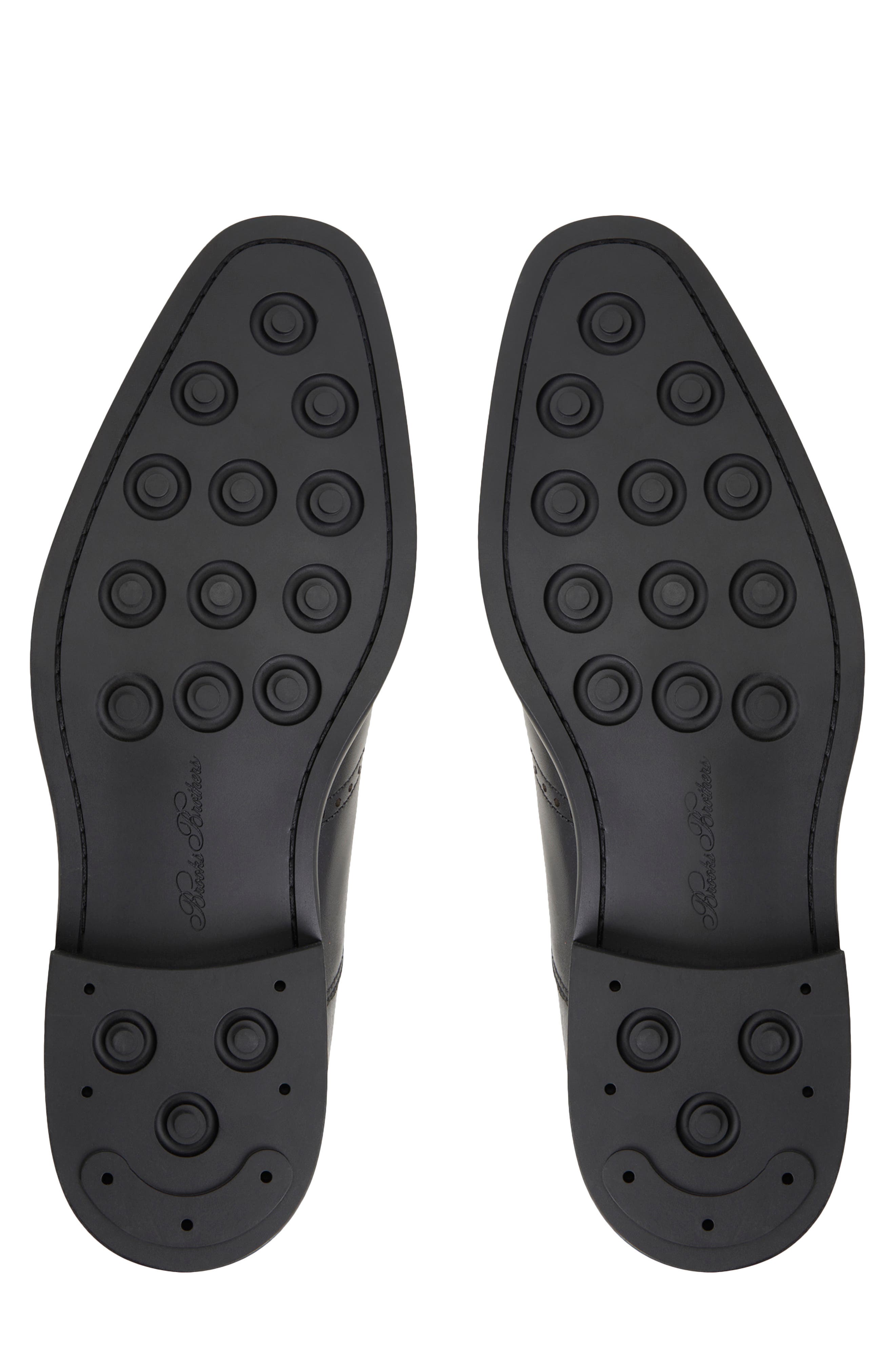 Brooks Brothers Macarthur Wingtip Oxford, Alternate, color, Black