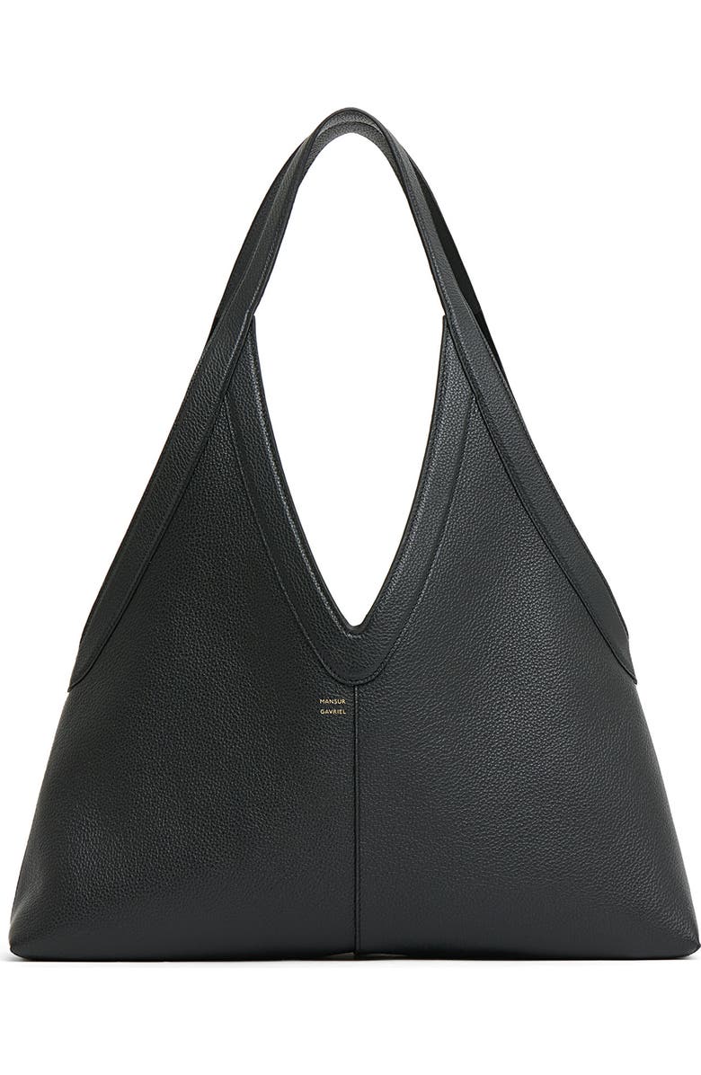 Mansur Gavriel Soft M Tote, Main, color, Black