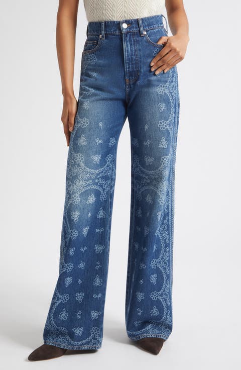 Taylor High Waist Wide Leg Jeans