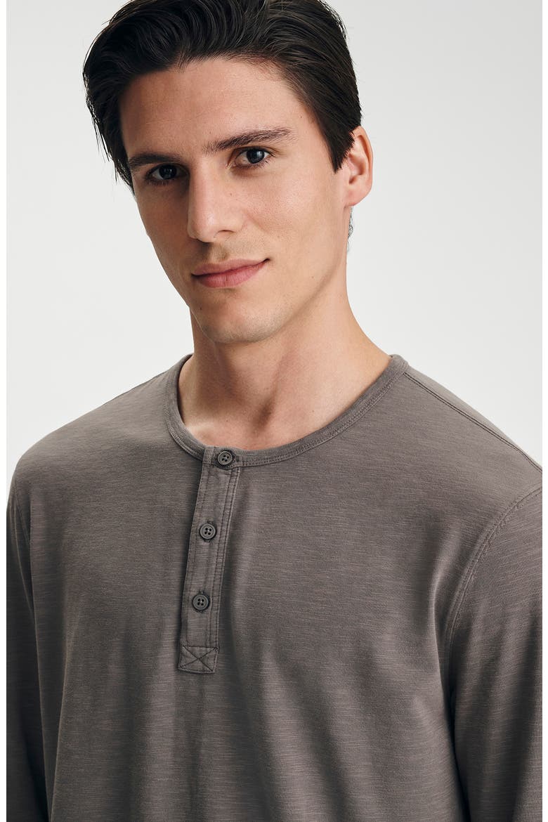 Long Sleeve Henley, Alternate, color, FALCON