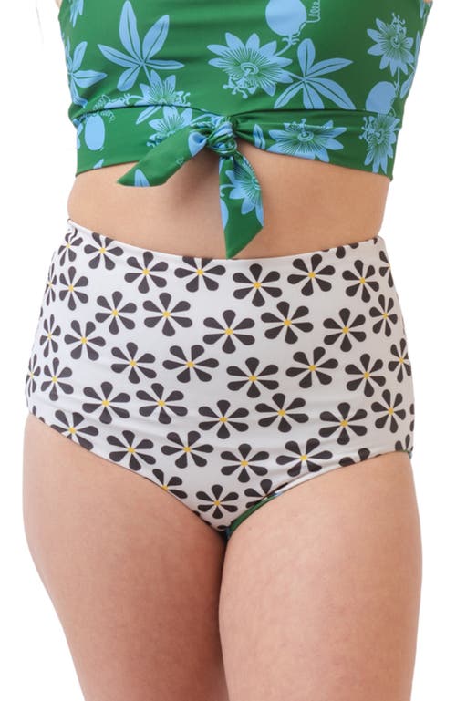 Lime Ricki Swimwear Reversible Ultra High-waist Bottom