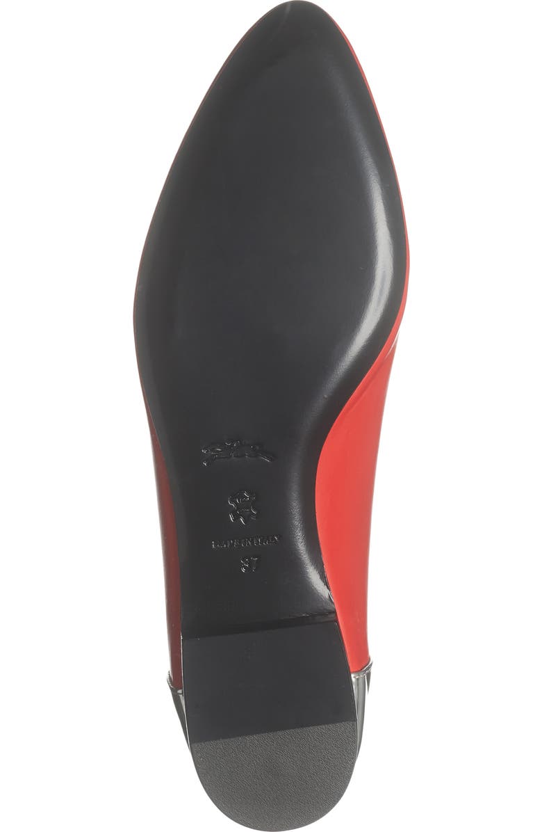 Longchamp Ballet Flat, Alternate, color, Red Kiss