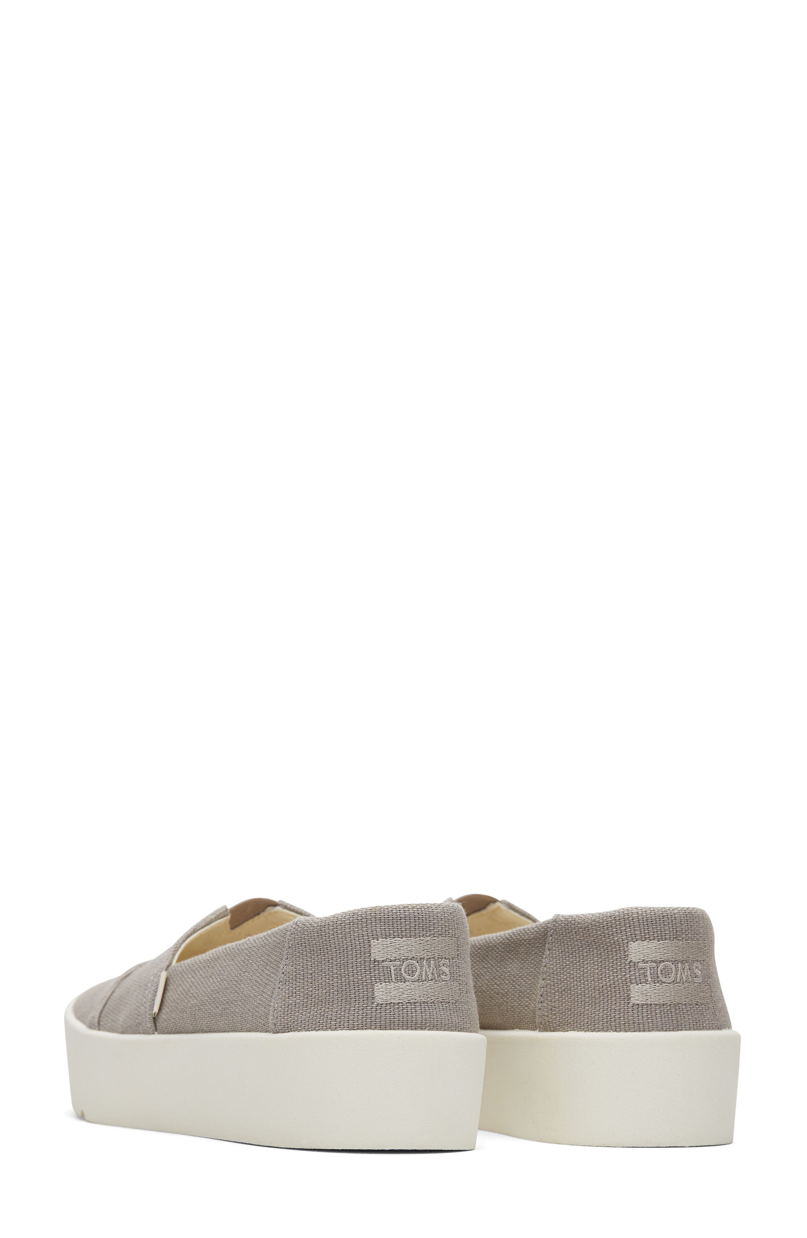Verona Platform Slip-On Sneaker, Alternate, color, LIGHT GREY