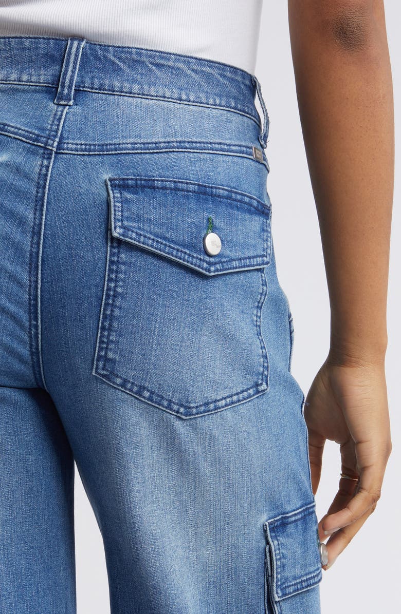 1822 Denim Wide Leg Utility Jeans, Alternate, color, 