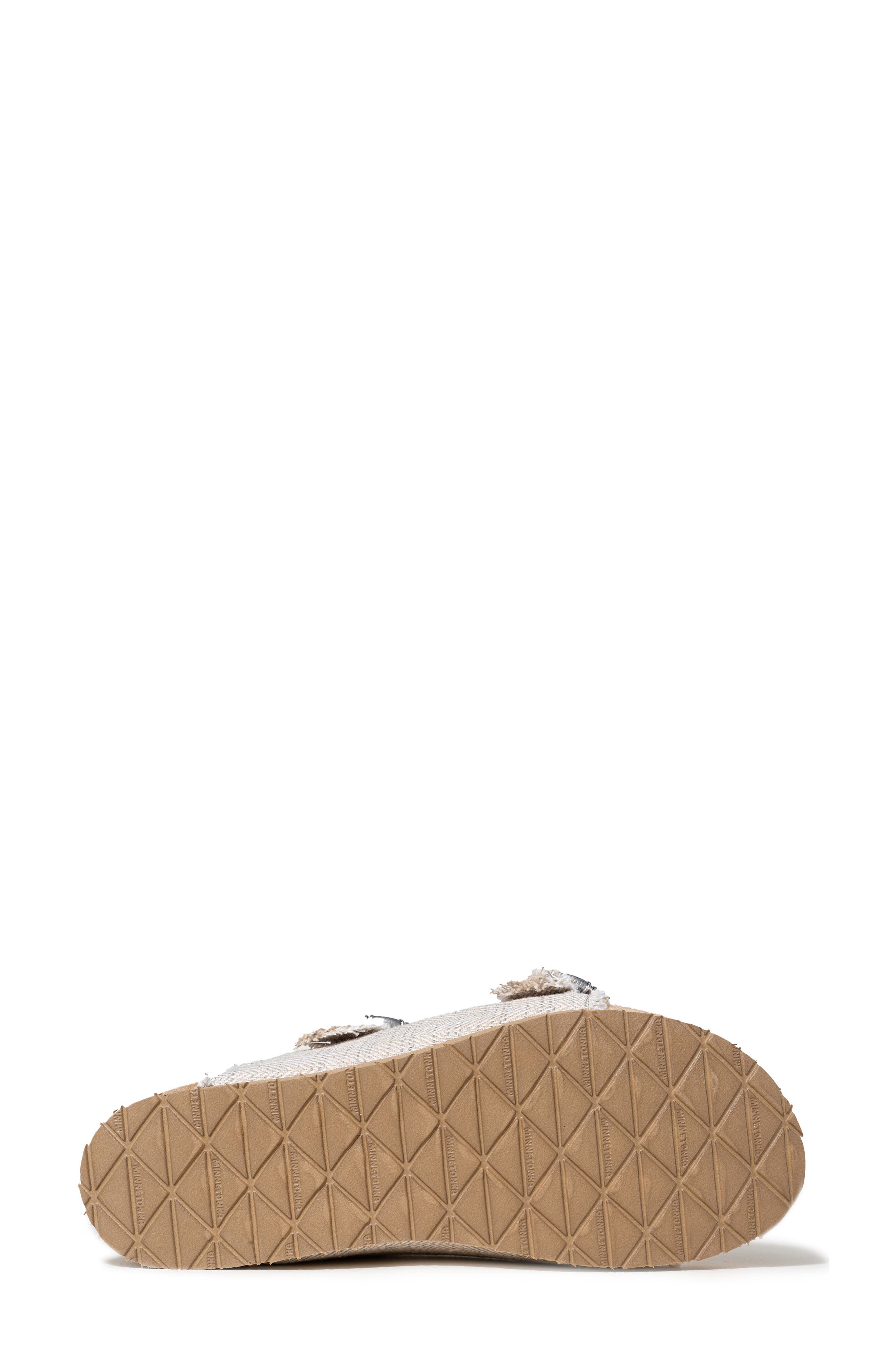 Minnetonka Georgine Sandal, Alternate, color, Tan Herringbone