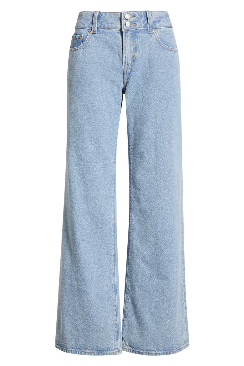 Zoe Low Rise Girlfriend Jeans, Alternate, color, MEDIUM INDIGO