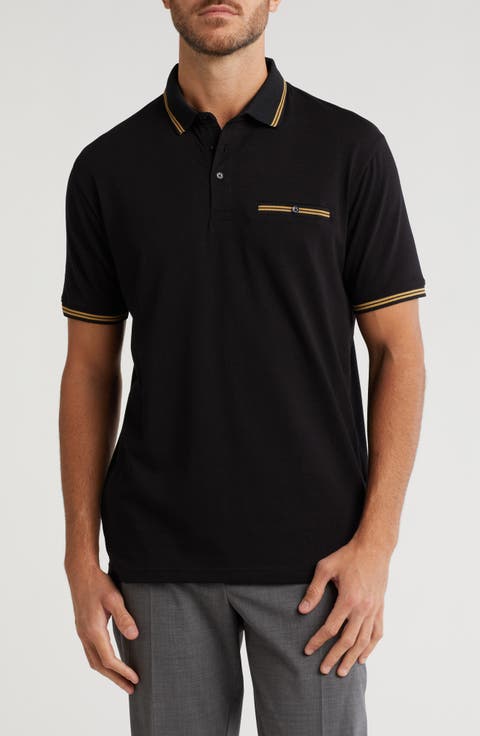 Tipped Knit Polo