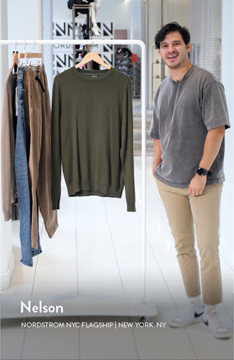 Cotton & Cashmere Crewneck Sweater, sales video thumbnail