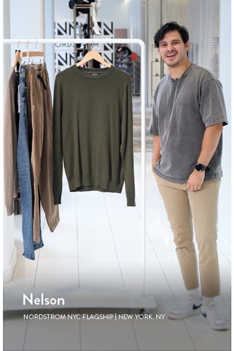 Cotton & Cashmere Crewneck Sweater video
