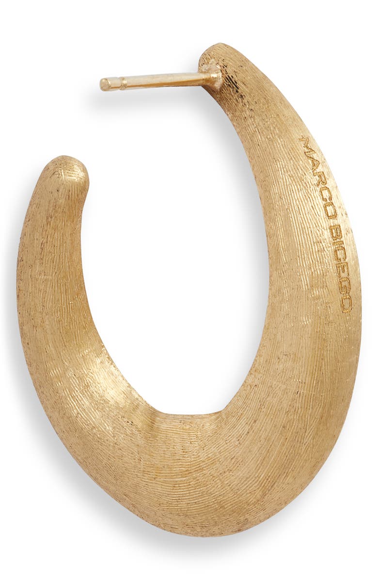 Marco Bicego Lucia 18K Yellow Gold Medium Loop Wrap Earrings, Alternate, color,