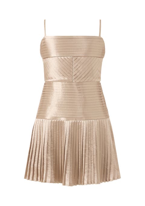 Jasmine Pleated Mini Dress (Toddler, Little Kid & Big Kid)