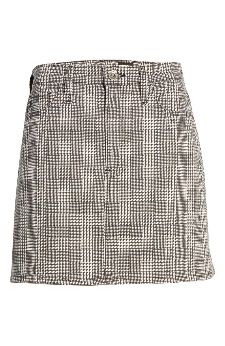 AG Harlo Plaid Miniskirt, Alternate, color, 