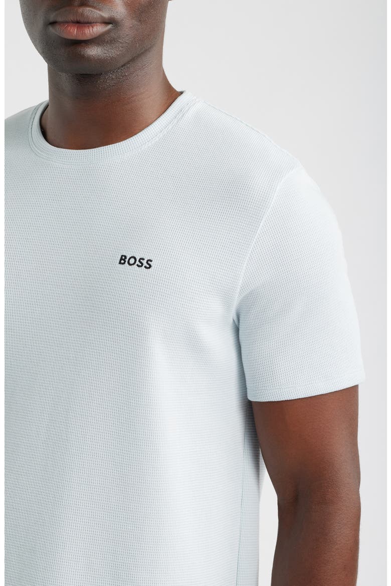 Waffle T-Shirt, Alternate, color, OPEN BLUE