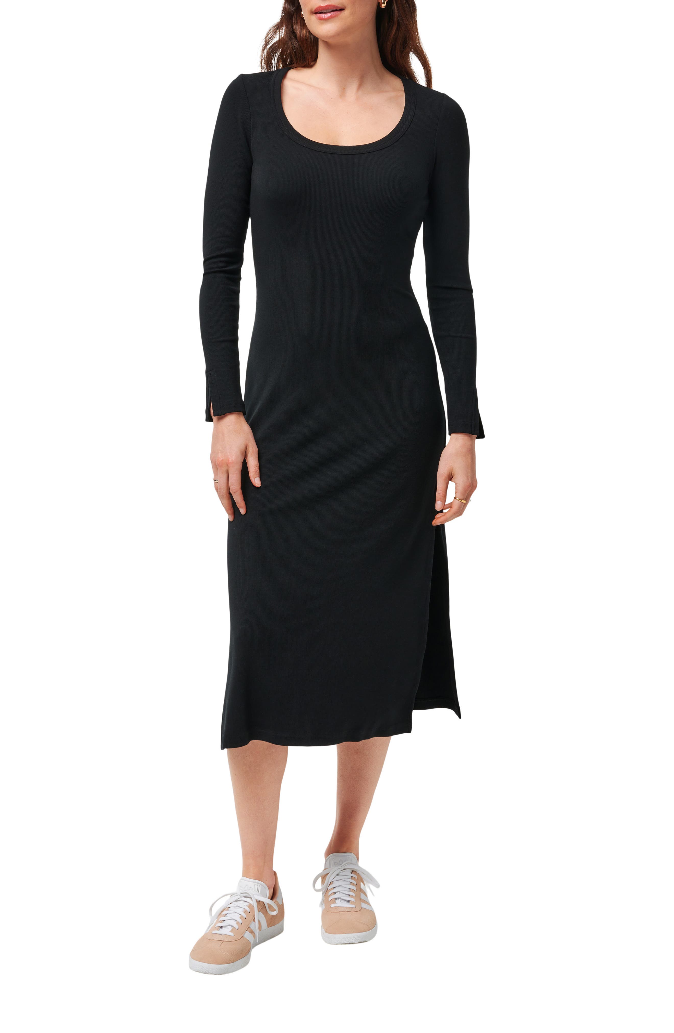 TravisMathew Cloud Retreat Long Sleeve Rib Dress