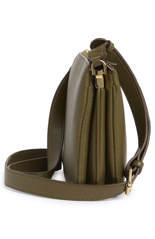 Nanette Lepore Triple Section Crossbody Bag In Green