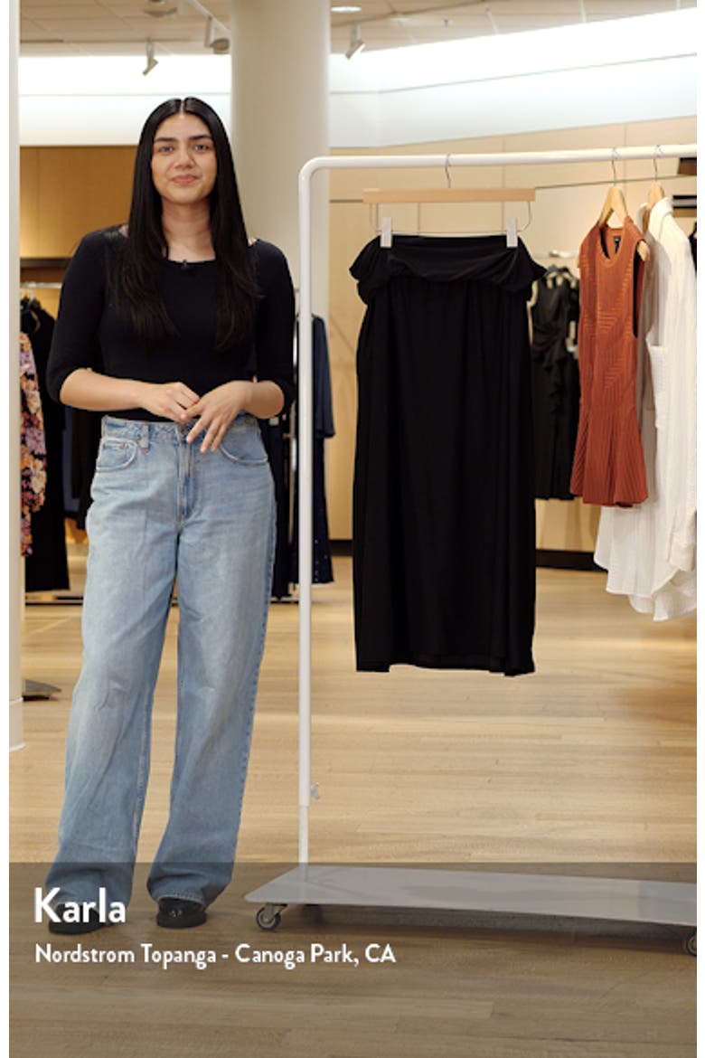 Foldover Maxi Skirt video