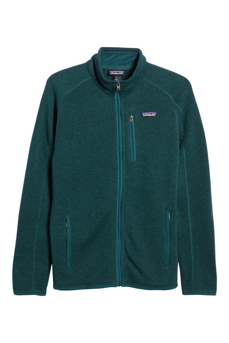 Better Sweater® Zip Jacket, Alternate, color, PIKI GREEN