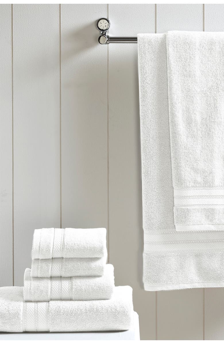 Modern Threads SpunLoft 6-Piece Towel Set, Alternate, color, White