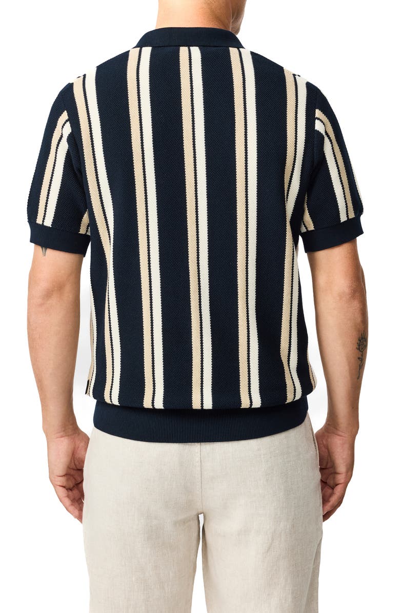 Rodd & Gunn Royce Hill Johnny Collar Polo, Alternate, color, Midnight