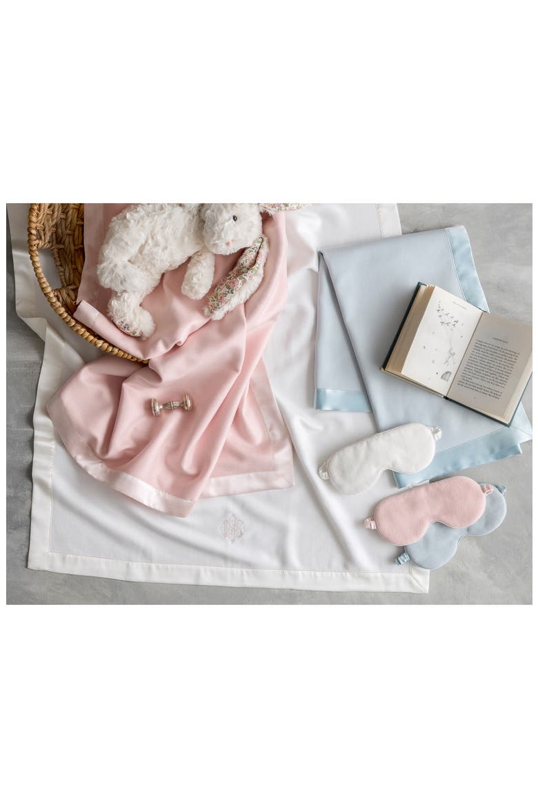 Dream Modal Blend Little Blanket, Alternate, color, WHITE