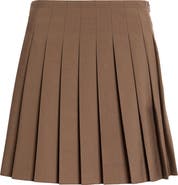 MM6 Maison Margiela Pleated Miniskirt