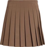 MM6 Maison Margiela Pleated Miniskirt