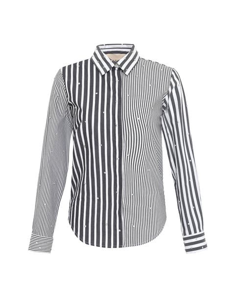 Echo Mix Stripe Pearly Shirt