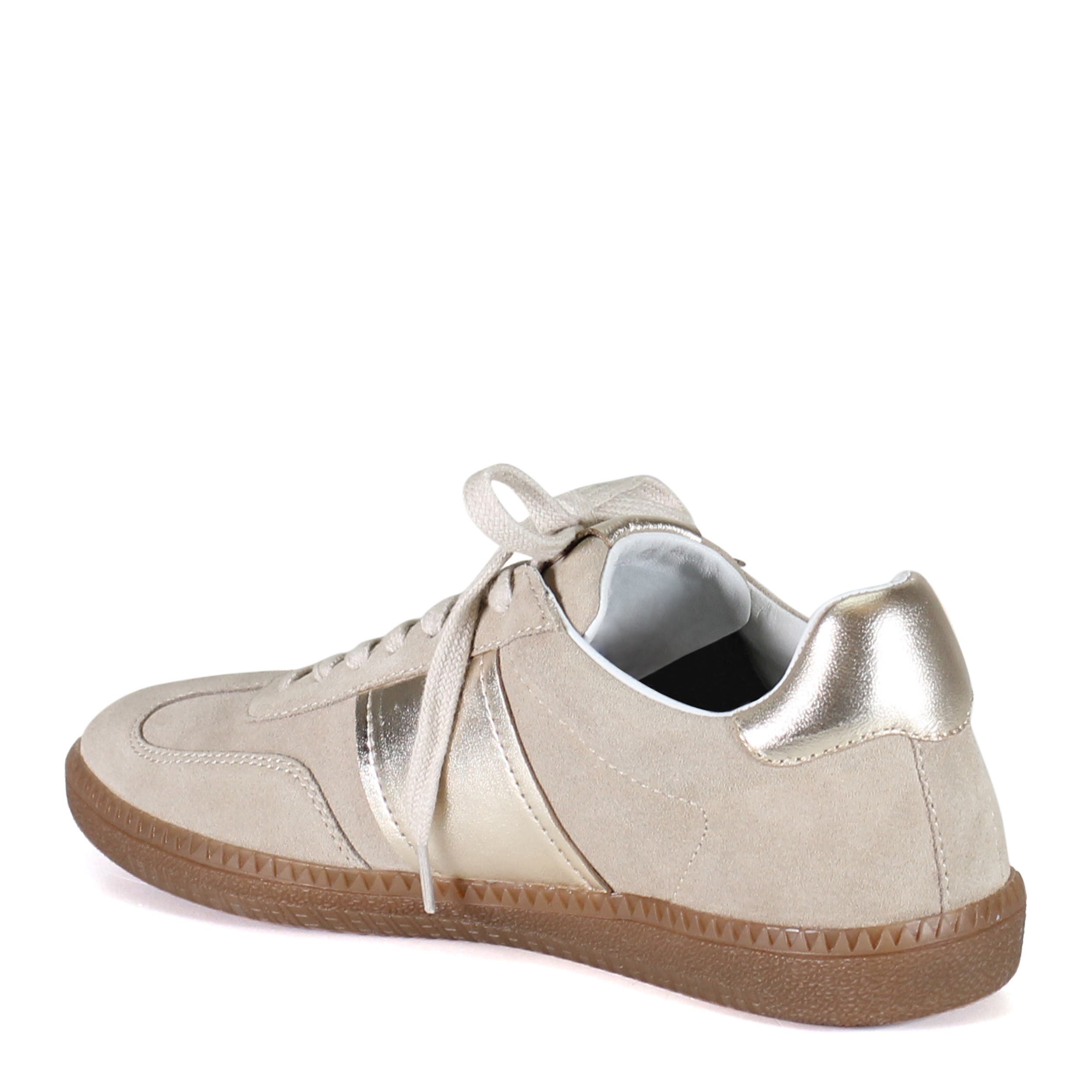 Diba True THIS TLE Lace Up Suede Sneaker, Alternate, color, Shell/Platino