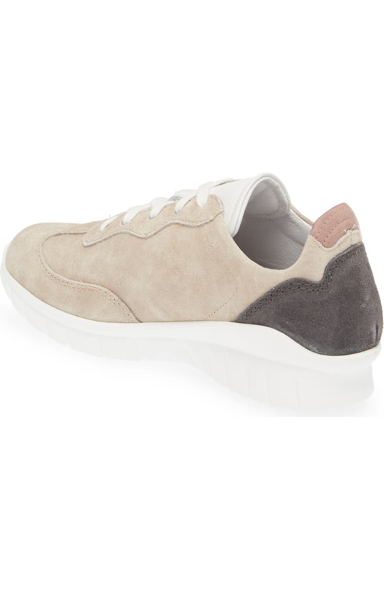 Naot Infinity Colorblock Sneaker, Alternate, color, Sand Stone Suede