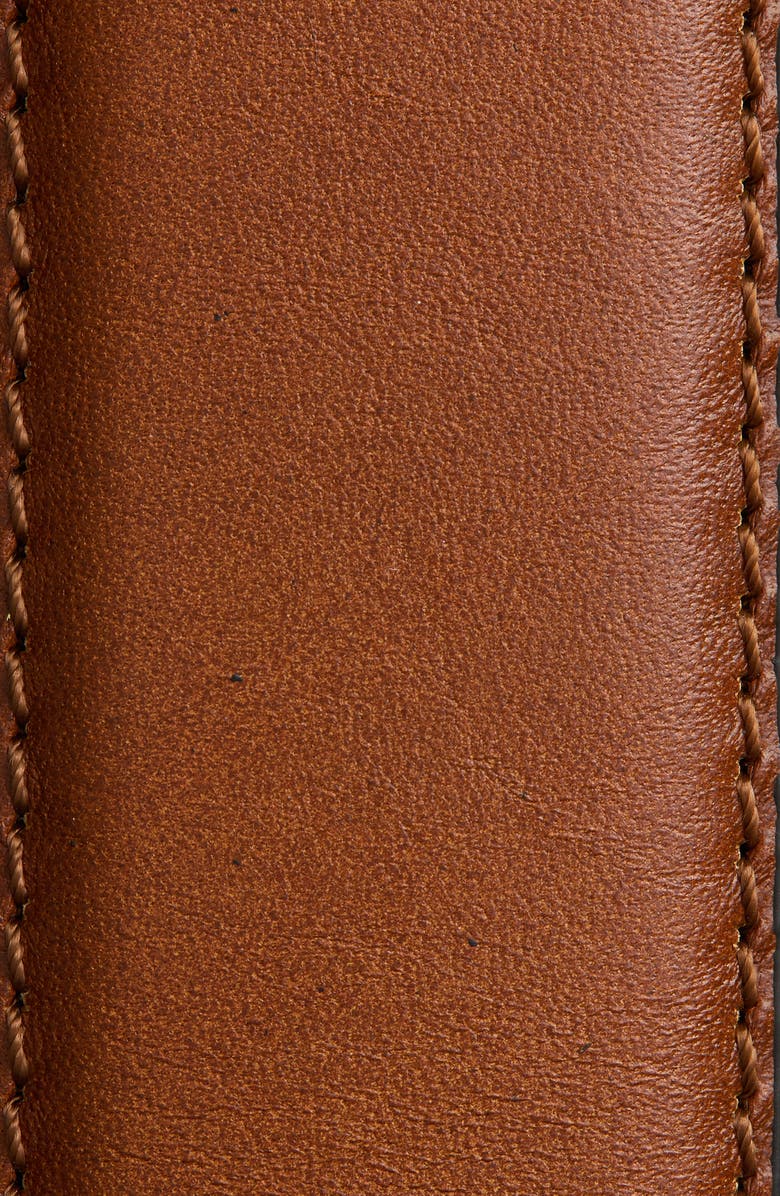 Johnston & Murphy Leather Belt, Alternate, color, Tan
