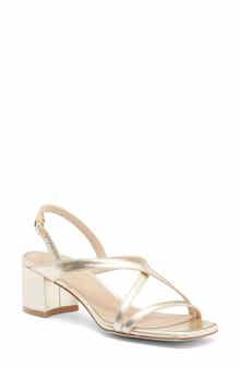 Stuart Weitzman Oasis 50 Block Heel Sandal