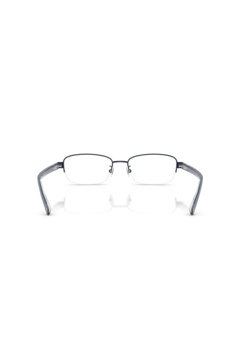 52mm Oval optical glasses, Alternate, color, Blue