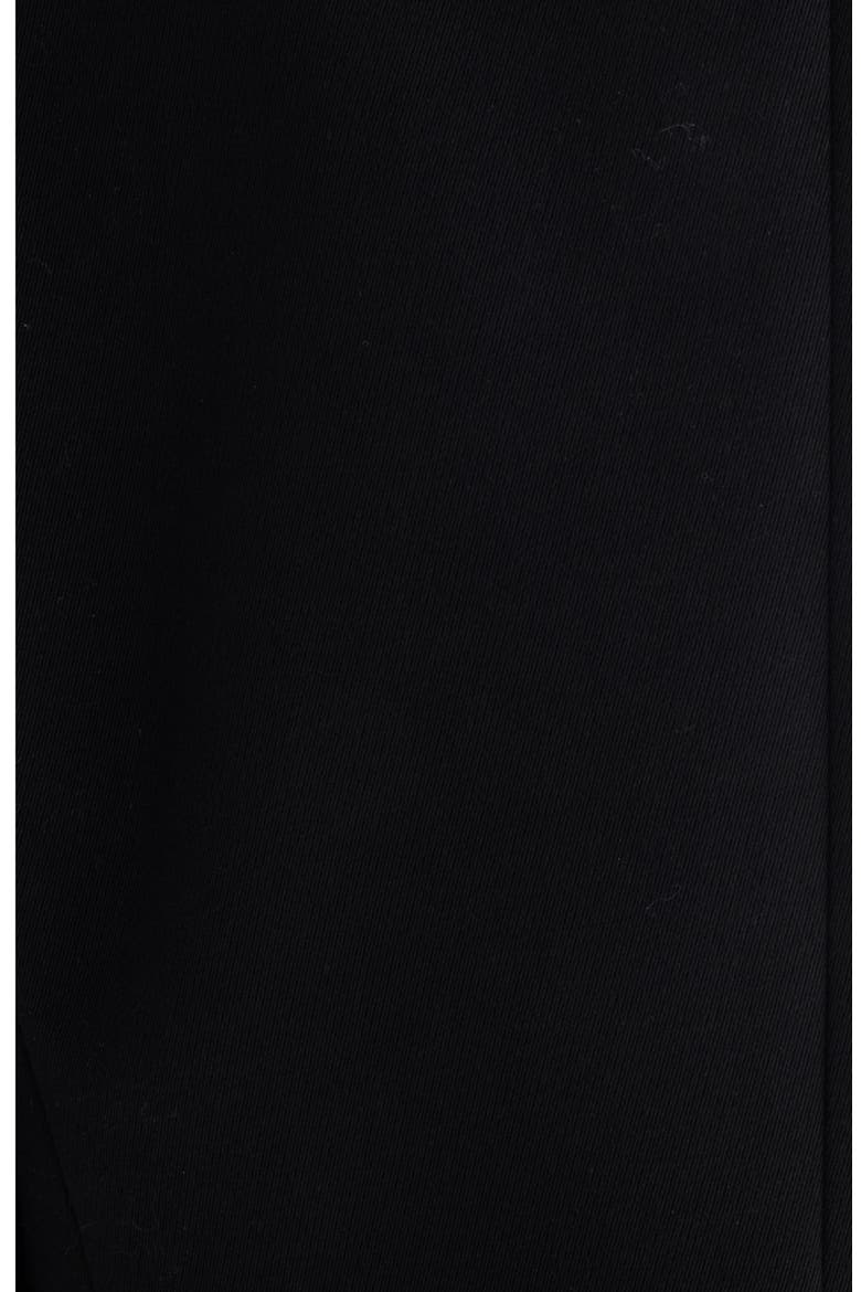Scallop Edge Spencer Jacket, Alternate, color, BLACK