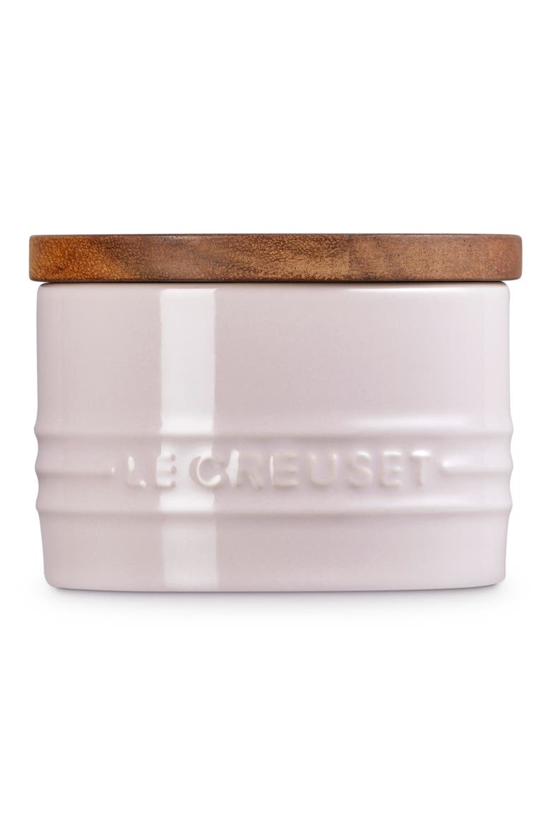 Signature Stoneware 7-Ounce Storage Canister, Alternate, color, SHALLOT