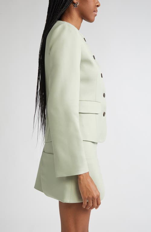 Sandy Liang Agnes Jacket In Green