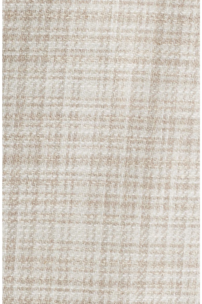 Jeff Regular Fit Tan Shadow Check Virgin Wool Sport Coat, Alternate, color, OPEN WHITE