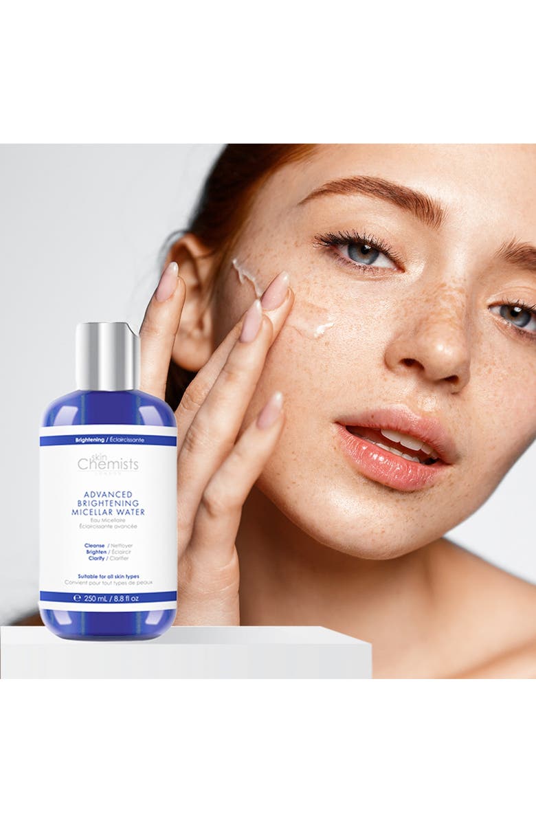 SKINCHEMISTS Advanced Brightening Marine Micellar Water 250ml, Alternate, color, White